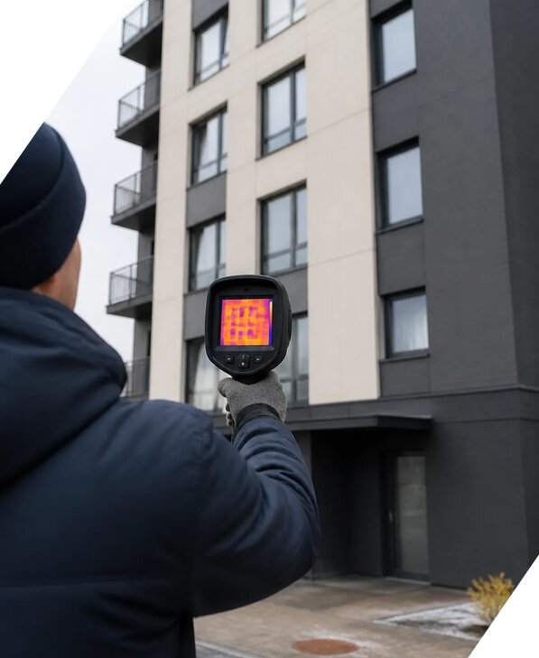Тепловизионное обследование зданий в Касимах от 5437 р. | ЭкспертизаРоссия
