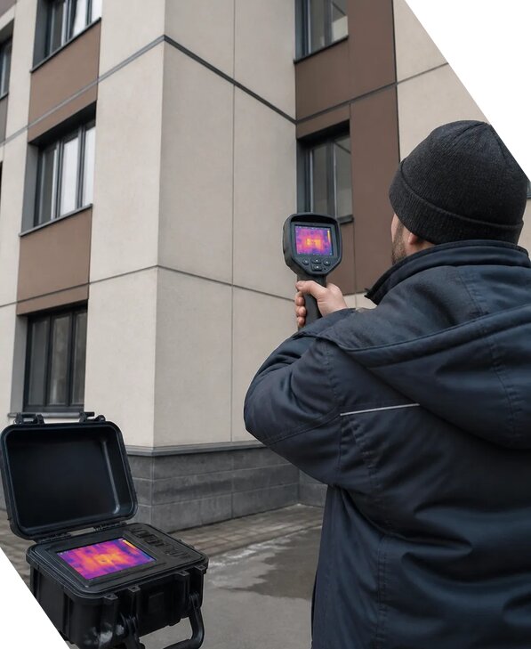 Тепловизионное обследование зданий и сооружений в Касимах