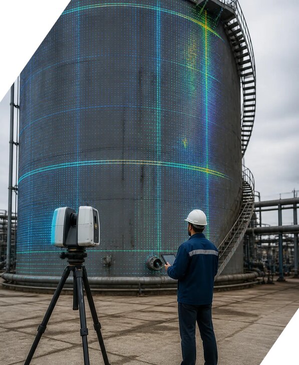 Лазерное сканирование резервуаров в Касимах от 16311 р. | ЭкспертизаРоссия
